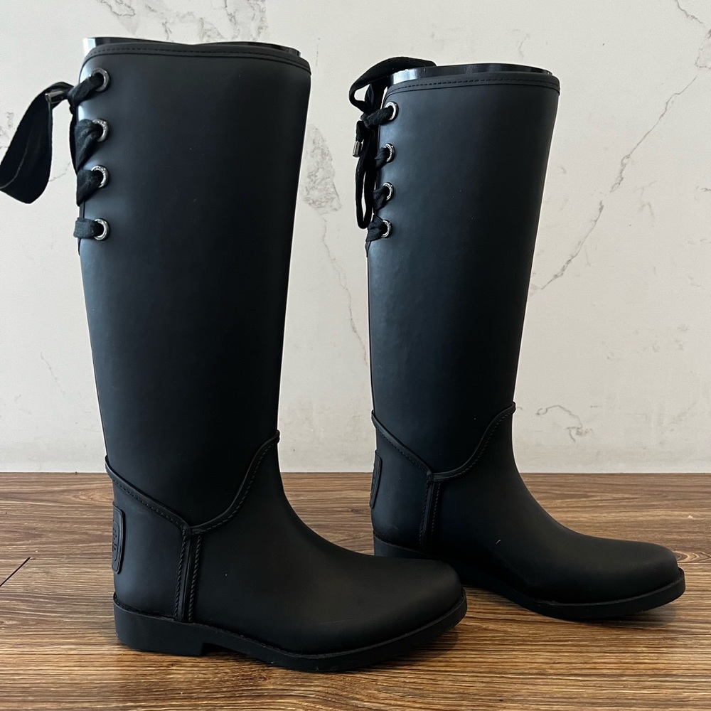 Coach rain boots